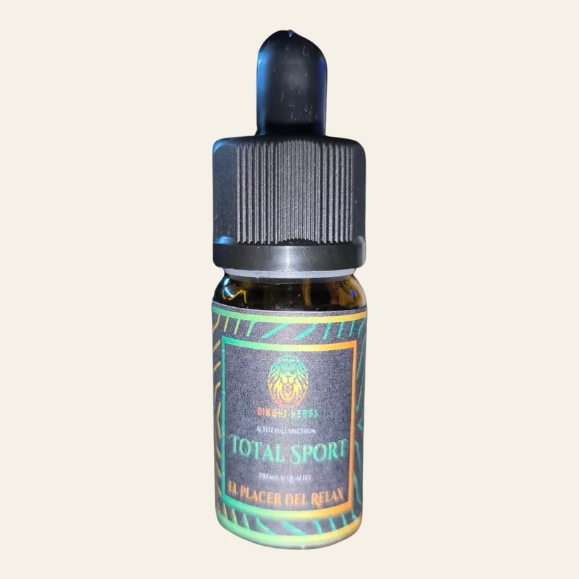 Aceite Full Spectrum Total Sport, frasco de 10 ml con gotero